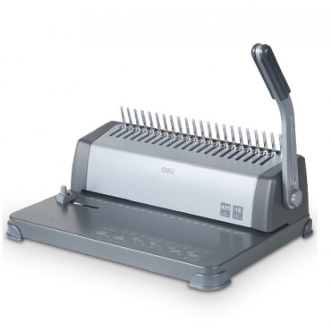 得力3872 夹条胶圈打孔机