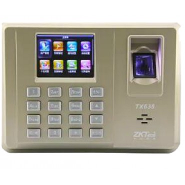 中控指纹考勤机TX6...