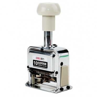 得力7510十位自动...