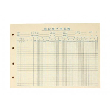 #固定资产明细帐 1...