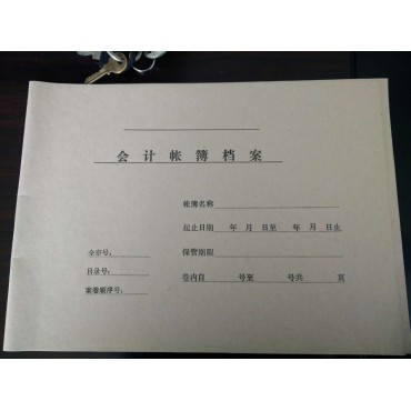 #会计帐薄档案封皮5...