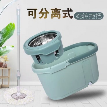 分离式拖把桶旋转拖把...
