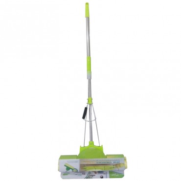 海绵拖把挤水墩布双滚...