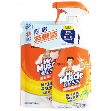 威猛先生厨房重油污净...